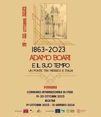 Conferencia-exposición “Boari y su tiempo, un puente entre México e Italia”