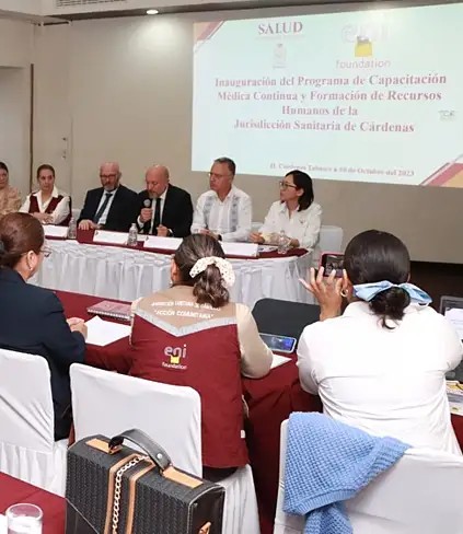 Tabasco, governo ed Eni Foundation sostengono la sanità pubblica / Foto: Gobierno de Cárdenas