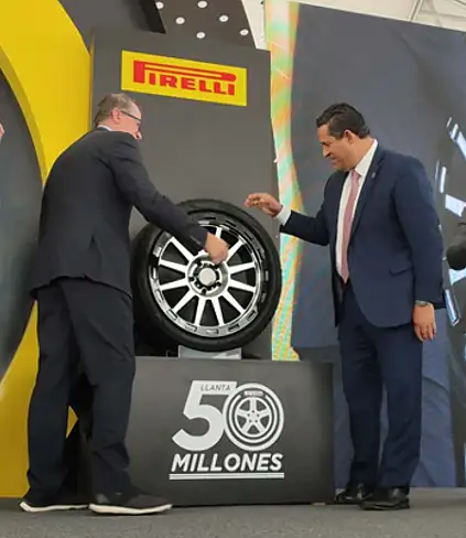 Pirelli celebra la produzione di 50 milioni di pneumatici in Messico / Foto: Pirelli Messico