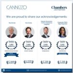 Cannizzo nuovamente riconosciuto da Chambers and Partners 2026 / Immagini: Chambers and Partners