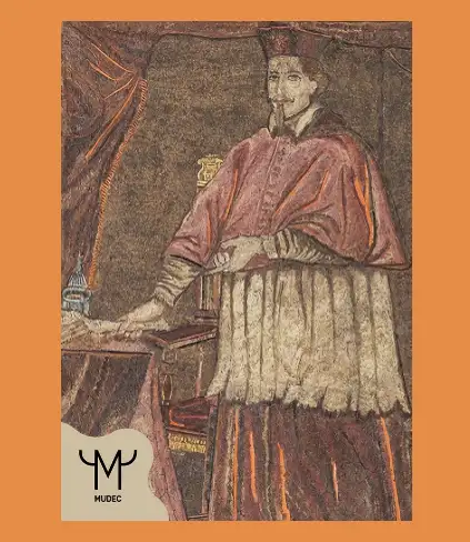 Un'opera di arte piumaria mexica al Museo delle Culture di Milano / Immagine: comune.milano.it