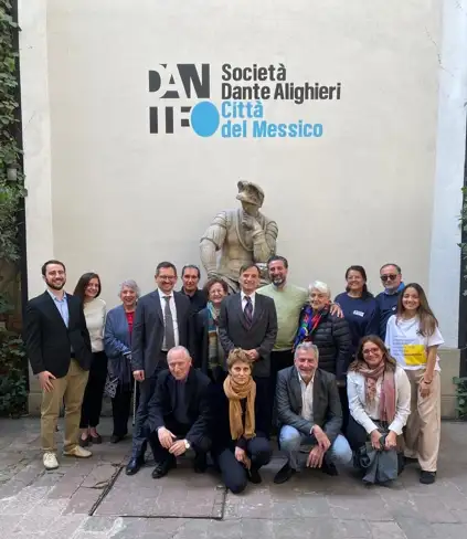 Concluso l'incontro della rete Dante Alighieri in Messico / Foto: Società Dante Alighieri Città del Messico