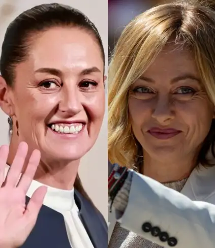 Meloni e Sheinbaum tra le 5 donne più influenti al mondo secondo Forbes / Foto: Puntodincontro