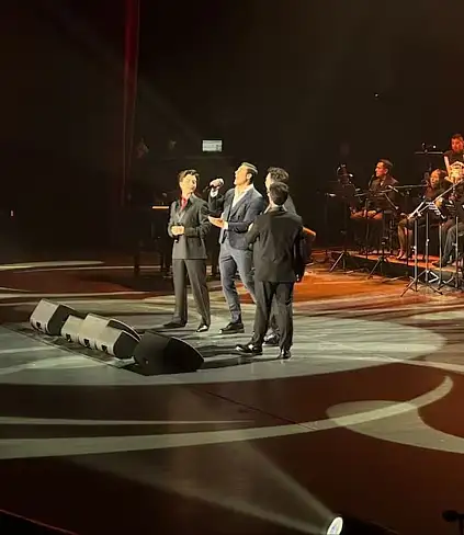 Il Volo incanta il Messico: festa con l'ospite Carlos Rivera / Foto: César González - El Universal