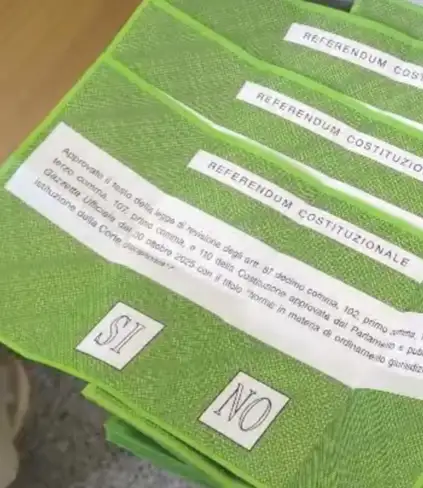 Referendum sulla giustizia, primi exit poll: il NO in vantaggio / Foto: occhioallanotizia.it