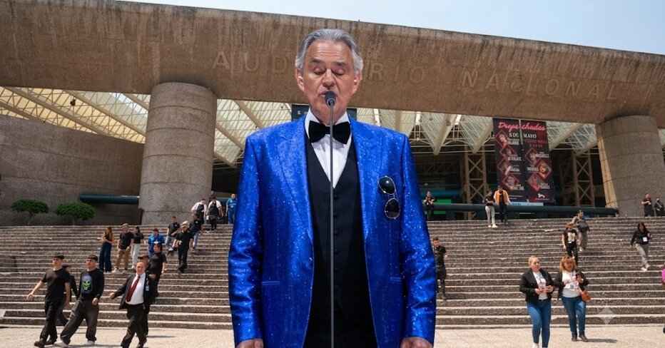 Andrea Bocelli to Perform at 2026 World Cup Preparations