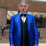 Città del Messico, Andrea Bocelli al concerto per i Mondiali di calcio / Immagine: El Financiero/Cuartoscuro