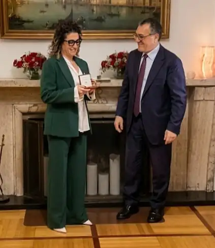 Messico, consegnata la Stella d'Italia a Rosanna Bonasia / Immagini: Puntodincontro México: entregan la Estrella de Italia a Rosanna Bonasia