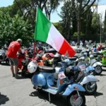 Vespa compie 80 anni da simbolo della mobilità italiana nel mondo / Foto: ANSA-AFP