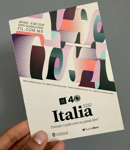 Italia ospite d'onore alla FIL 2026: il 17 luglio la presentazione / Foto e immagine: Ana Volta - fil.com.mx