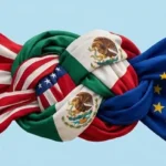 Guerra dei formaggi: l'accordo UE-Messico irrita Washington / Immagine: Elaborazione grafica tramite IA (Google Gemini)