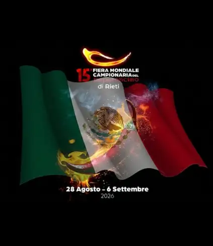 Fiera mondiale del peperoncino: l'Ambasciata del Messico confermata a Rieti / Immagine: fieramondialedelpeperoncino.com - magnific.com - Puntodincontro