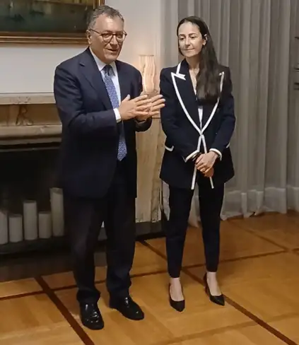 L'Ambasciatore Modiano presenta la nuova console in Messico / Foto: Puntodincontro