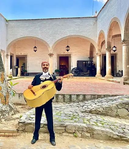 L'INAH messicano celebra Diego Martucci e il mariachi in Italia / Foto: Diego Martucci